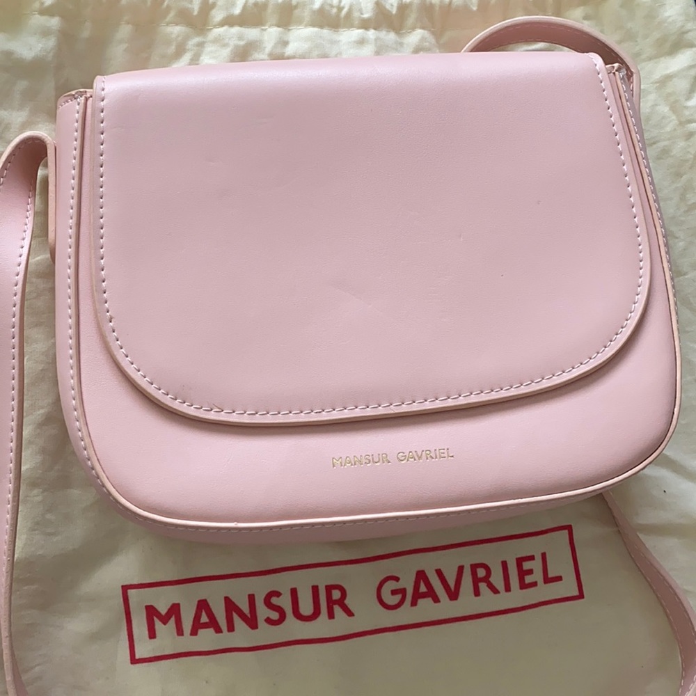 Pink Mansur Gabriel crossbody